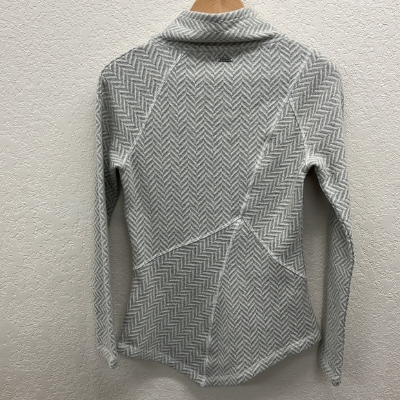 PrAna Mattea Sweater in Light Gray Wool Blend XS - Picture 9 of 14